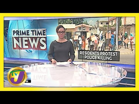 Residents Protest Police Killing in Red Hills Kingston Jamaica | TVJ News - April 23 2021