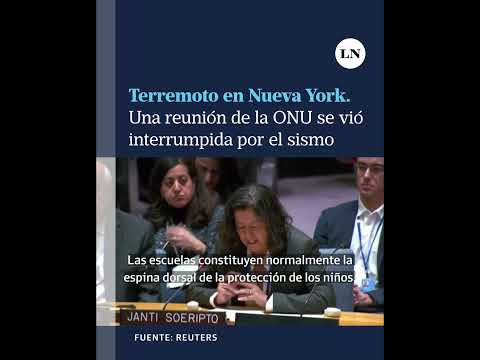 Terremoto en Nueva York: el sismo interrumpió una reunión del Consejo de Seguridad de la ONU