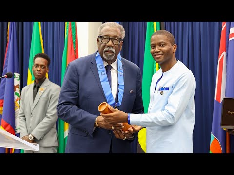 Sir Clive Lloyd Receives Order Of CARICOM