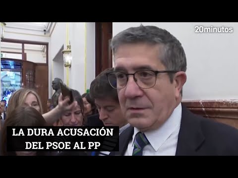 LEY DE AMNISTIA | El PSOE acusa al PP de arrasar con todo