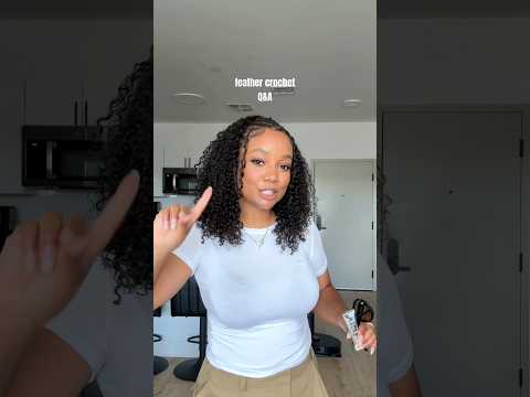 Feather Crochet Q&A #braids #crochetbraids #curlyhair #hairtutorial
