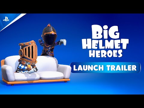 Big Helmet Heroes - Launch Trailer I PS5 Games