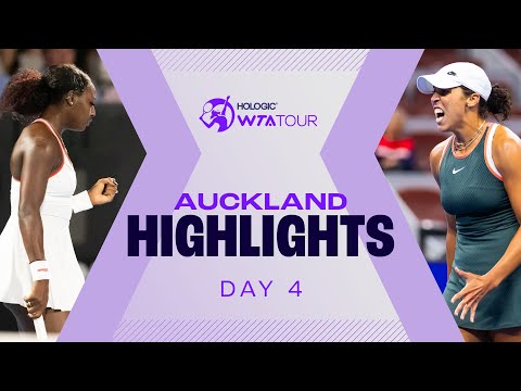 Day 4 in Auckland featuring Osaka, Keys and Parks in action | WTA Match Highlights