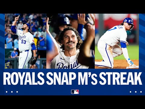 Royals SNAP Mariners 10-game win streak, four late runs fuel theatric finish for Kansas City !!!!