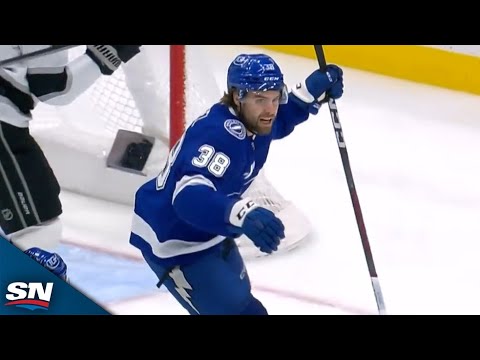 Lightnings Brandon Hagel Slips Past Kings Jordan Spence For Slick Five-Hole Goal