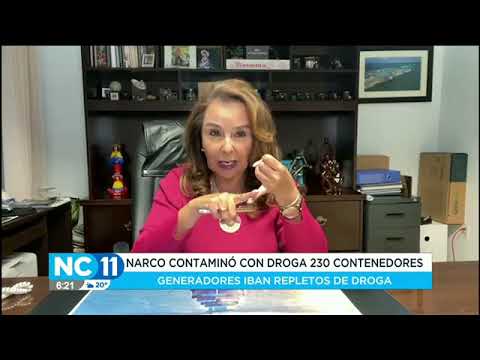 Narco contaminó con droga 230 contenedores