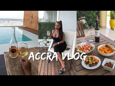 ACCRA VLOG | VISITING FAMILY + COOKING TRADITIONAL GHANAIAN DISHES
