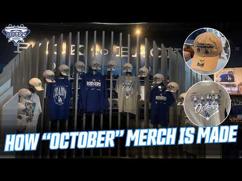 EXCLUSIVE Dodger Stadium Merch For <strong>NLCS</strong>!