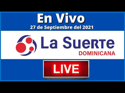 La Suerte Dominicana en vivo Lunes 27 de Septiembre del 2021 #LoteriaLaSuerteDominicana