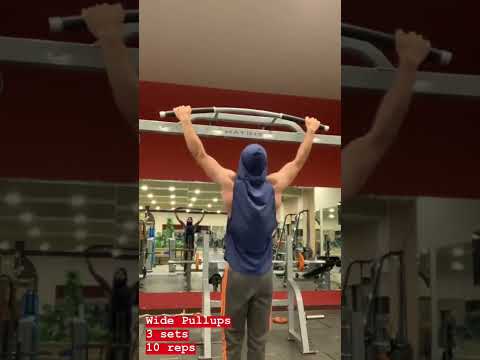 WIDE GRIP PULL-UPS 💪🏻 #calisthenicsworkout #viral #trending #gym #gymlover #viralvideo #gymlife
