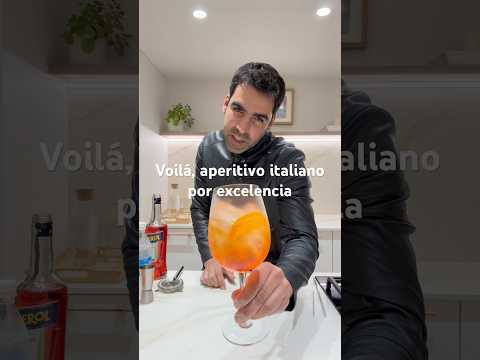 “Aperol Spritz” el aperitivo Italiano por excelencia. Salud y vida.