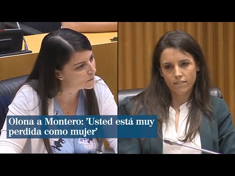 Olona a Montero tras el anuncio de la Ley para la conciliación: 'Usted está muy perdida como mujer'