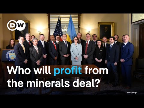 Ukraine and the US reach an agreement on the extraction of Ukraine’s mineral deposits | DW News