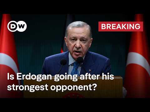 Erdogan's main rival Imamoglu and 100 others detained on corruption and terror-linked charges