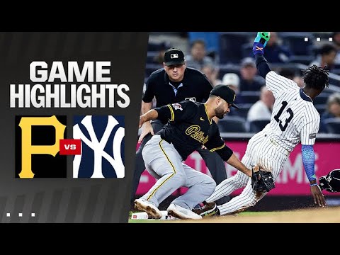 Pirates vs. Yankees Game Highlights (9/27/24) | MLB Highlights