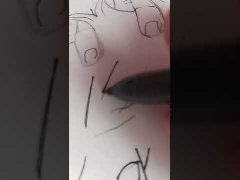 Drawing Shigaraki ❤️ part 2 #drawing #anime #fyp #villian