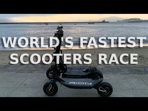 Dualtron X Rion Race Edition | Racing the two fastest electric scooters