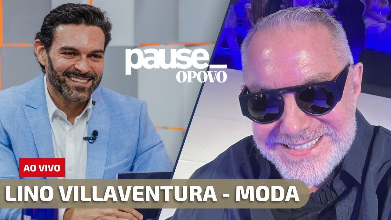 Estilista e designer de moda Lino Villaventura | PAUSE AO VIVO