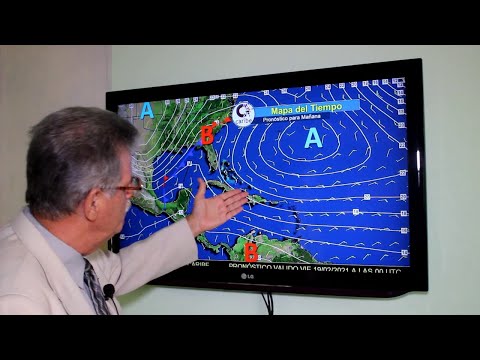 El Tiempo en el Caribe | Válido 18 de febrero de 2021 - Pronóstico Dr. José Rubiera desde Cuba