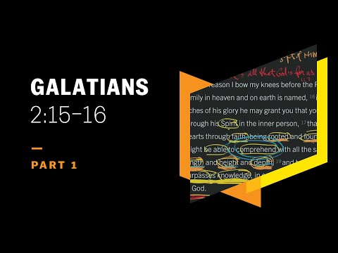 Are Jews at an Advantage for Justification? Galatians 2:15–16, Part 1