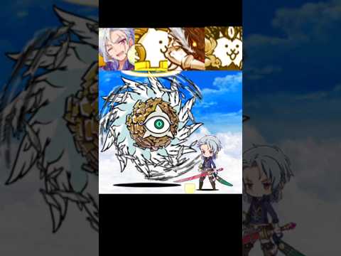猫の動画サムネイル - [냥코대전쟁] 천사 사이클론 vs 울슈레 #냥코대전쟁 #battlecats #にゃんこ大戦争