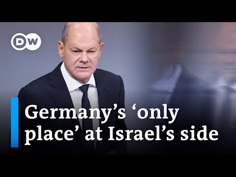 German Chancellor slams Palestinian president's silence on Hamas attack I DW News