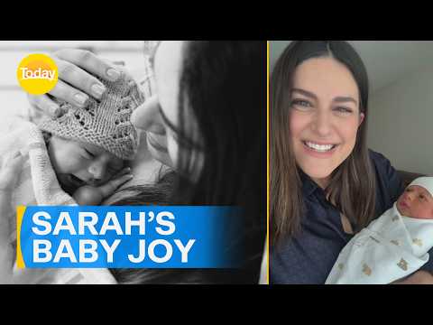 Sarah Abo welcomes baby boy | Today Show Australia