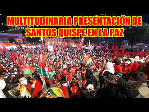 SANTOS QUISPE MENCIONÓ QUE EL MAS-IPSP. TIENE QUE DES4PARECER DE BOLIVIA..