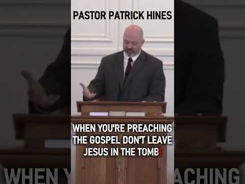 Don't Leave Jesus in the Tomb! - Pastor Patrick Hines Sermon #shorts #JesusChrist #christianshorts