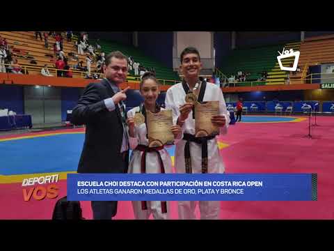 Escuela Choi de taekwondo destaca su participación en el Costa Rica Open