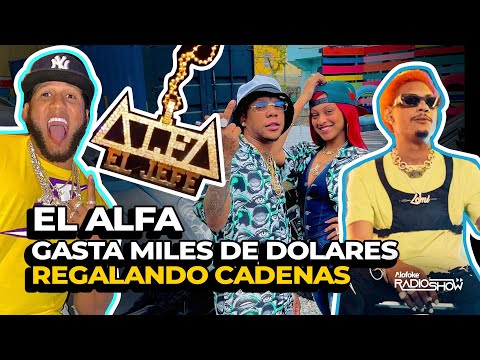 EL ALFA GASTA MILES DE DOLARES REGALANDOLE CADENAS LLENA DE DIAMANTES A COLEGAS DEL GENERO URBANO!!!