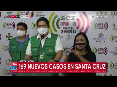 Santa Cruz cierra mayo con 6.711 casos de coronavirus, 149 muertes y 541 recuperados