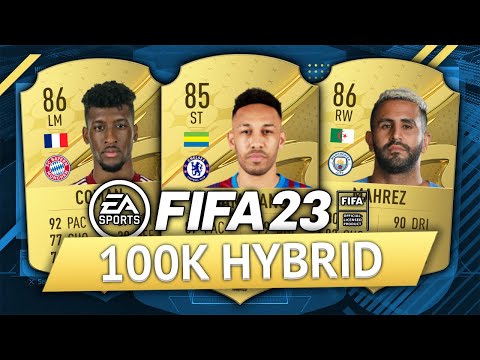 INSANE 100K HYBRID! FIFA 23 SQUAD BUILDER