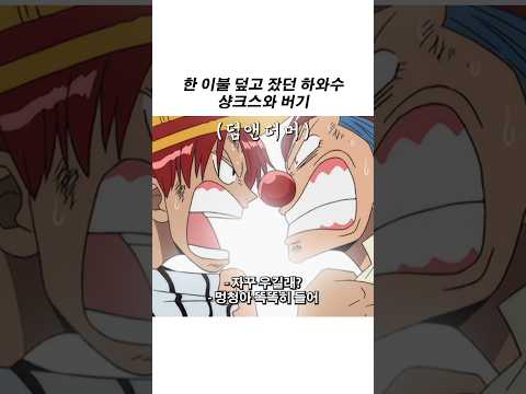 한 이불 덮고 잤던 하와수, 샹크스와 버기