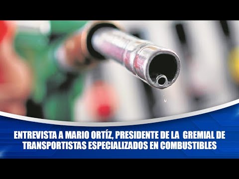 Entrevista a Mario Ortíz, presidente de la  Gremial de Transportistas Especializados en Combustibles