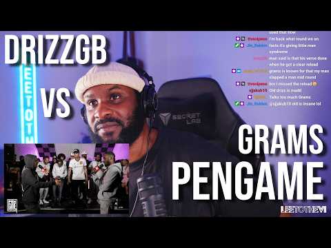 DRIZZGB Vs GRAMS | Pen Game Rap Battle 2023 [Reaction] | LeeToTheVI