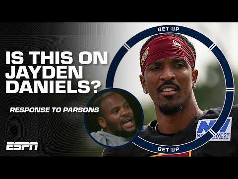 Micah Parsons says Jayden Daniels 'PROBABLY LOST' DAN QUINN HIS JOB 😱 Get Up responds 🗣️
