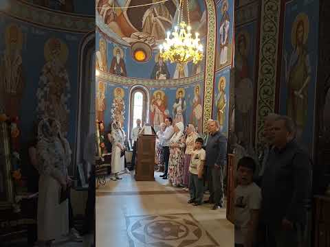 Света Литургија у цркви Светог Пророка Илије, Врањска Бања - 15. јун 2025. године #beograd #choir