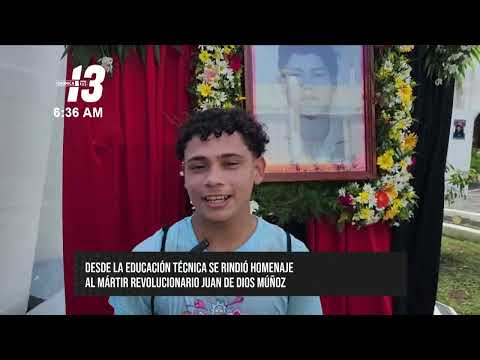 León conmemora el 46 aniversario del Héroe y Mártir Juan de Dios Muñoz Reyes