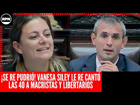 ¡SE RE PUDRIÓ! Vanesa Siley LE RE CANTÓ LAS 40 a macristas y libertarios: ¿Piensan que son t*ntos?