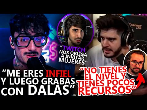 RICKYEDIT SUELTA BOMBA de LALY y DALASALEXBY CUENTA SECRETO con STREAMERS y MILLOR CRITICA a XOKAS