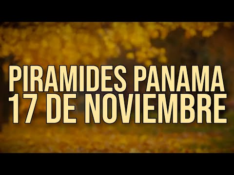 Pirámides de la suerte para el Viernes 17 de Noviembre 2023  Lotería de Panamá - Gordito