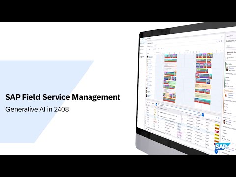 Generative AI in SAP Field Service Management 2408