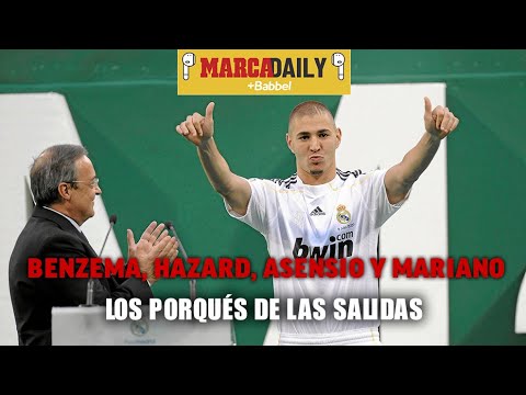 Benzema, Hazard, Asensio y Mariano: los porqués de las salidasI MARCA