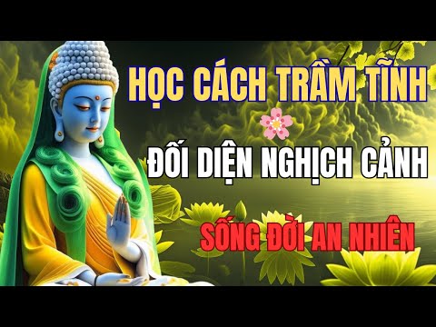 🌸 Nghe Lời Phật Dạy: Trầm Tĩnh Giữa Sóng Đời – Nghịch Cảnh Càng Lớn, Phúc Càng Sâu  #NgheLoiPhatDay