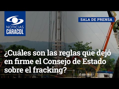 ¿Cuáles son las reglas que dejó en firme el Consejo de Estado sobre el fracking?