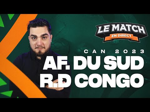 Afrique du Sud - R.D Congo / Le Match en direct (Football)