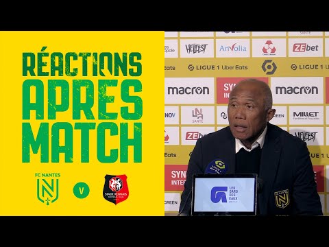FC Nantes - Stade Rennais : la réaction d'Antoine Kombouaré