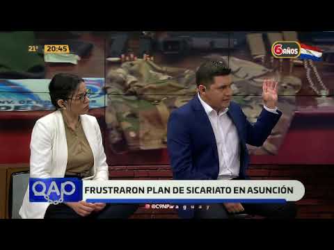 Frustran plan de sicariato en Asunción
