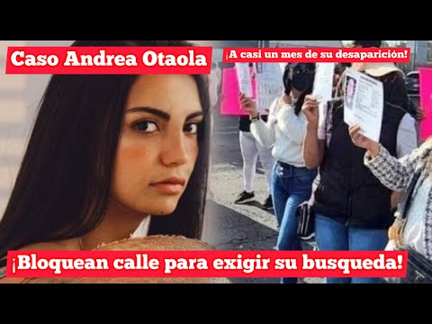 Andrea Otaola | ¡Bloquean calle familiares para exigir la búsqueda de ella y su marido! #mtvacashore